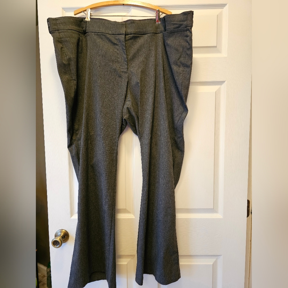 Lane Bryant Women's Charcoal Dress Pants